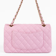 Authentic preloved Chanel Pink Caviar Medium Classic Flap Bag on Labellov.com