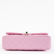 Authentic preloved Chanel Pink Caviar Medium Classic Flap Bag on Labellov.com