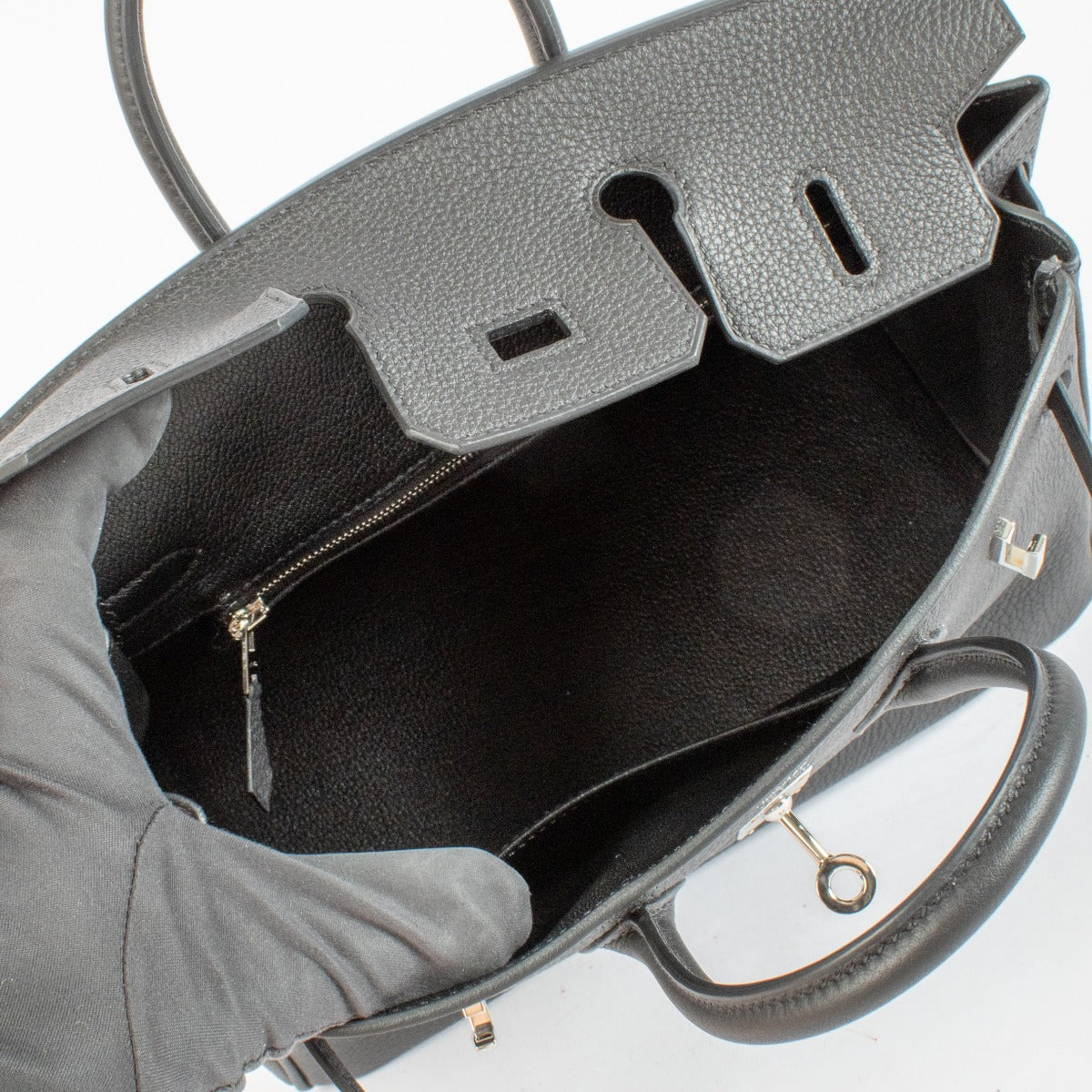 Hermès Birkin 25 Black Togo PHW