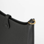 Shop this 100% authentic Hermès Evelyne 16 Black Clemence GHW at Labellov.com