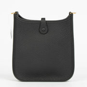Shop this 100% authentic Hermès Evelyne 16 Black Clemence GHW at Labellov.com