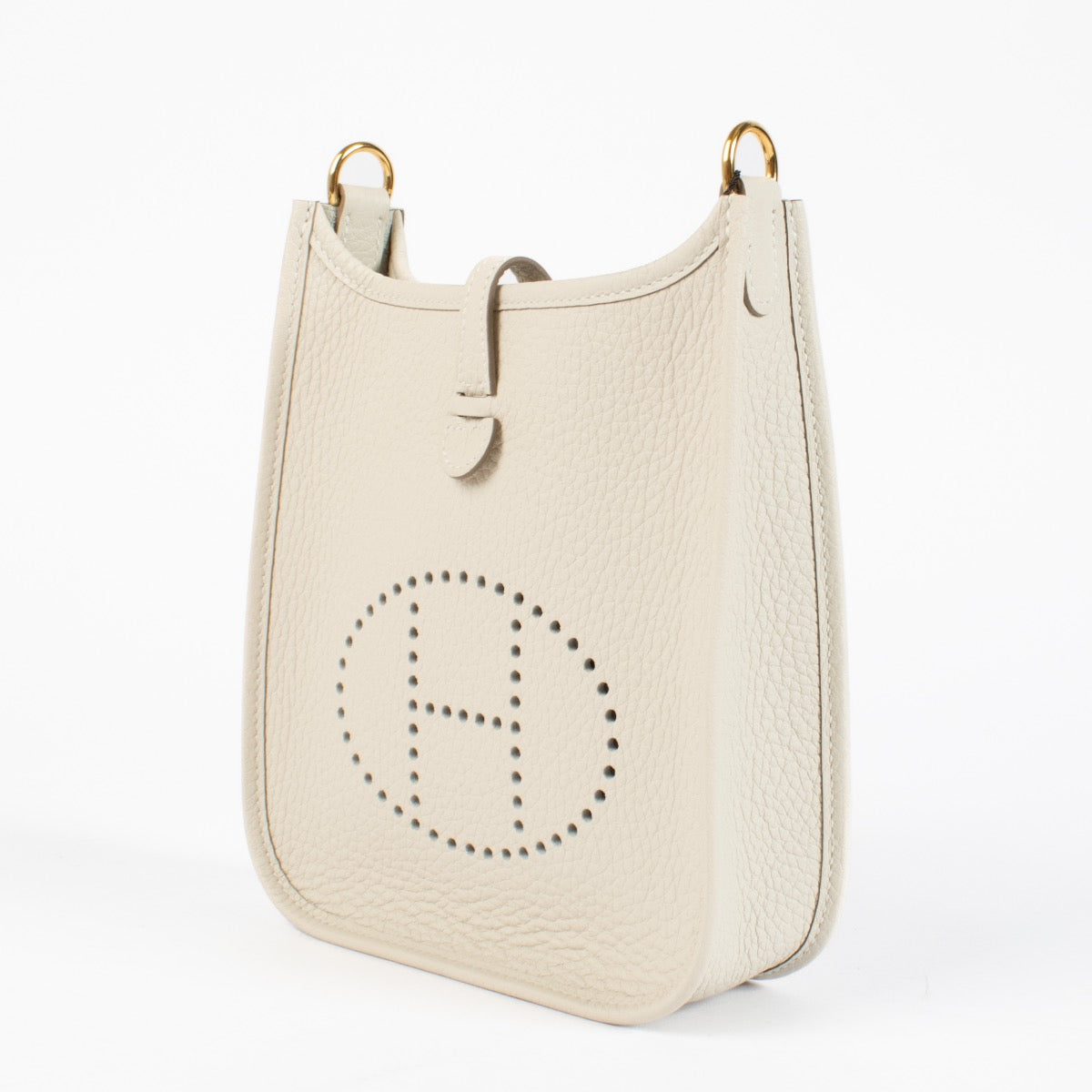 Hermès Evelyne 16 Craie Clemence GHW