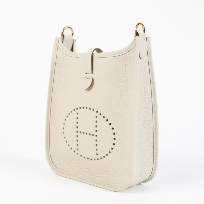 Hermès Evelyne 16 Craie Clemence GHW