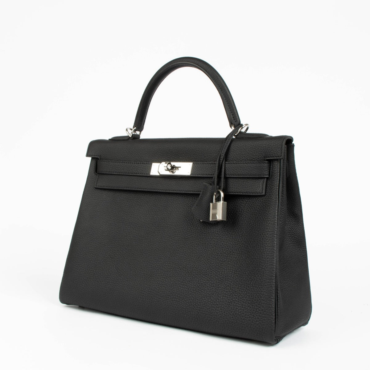 Hermès Kelly 32 Black Togo PHW