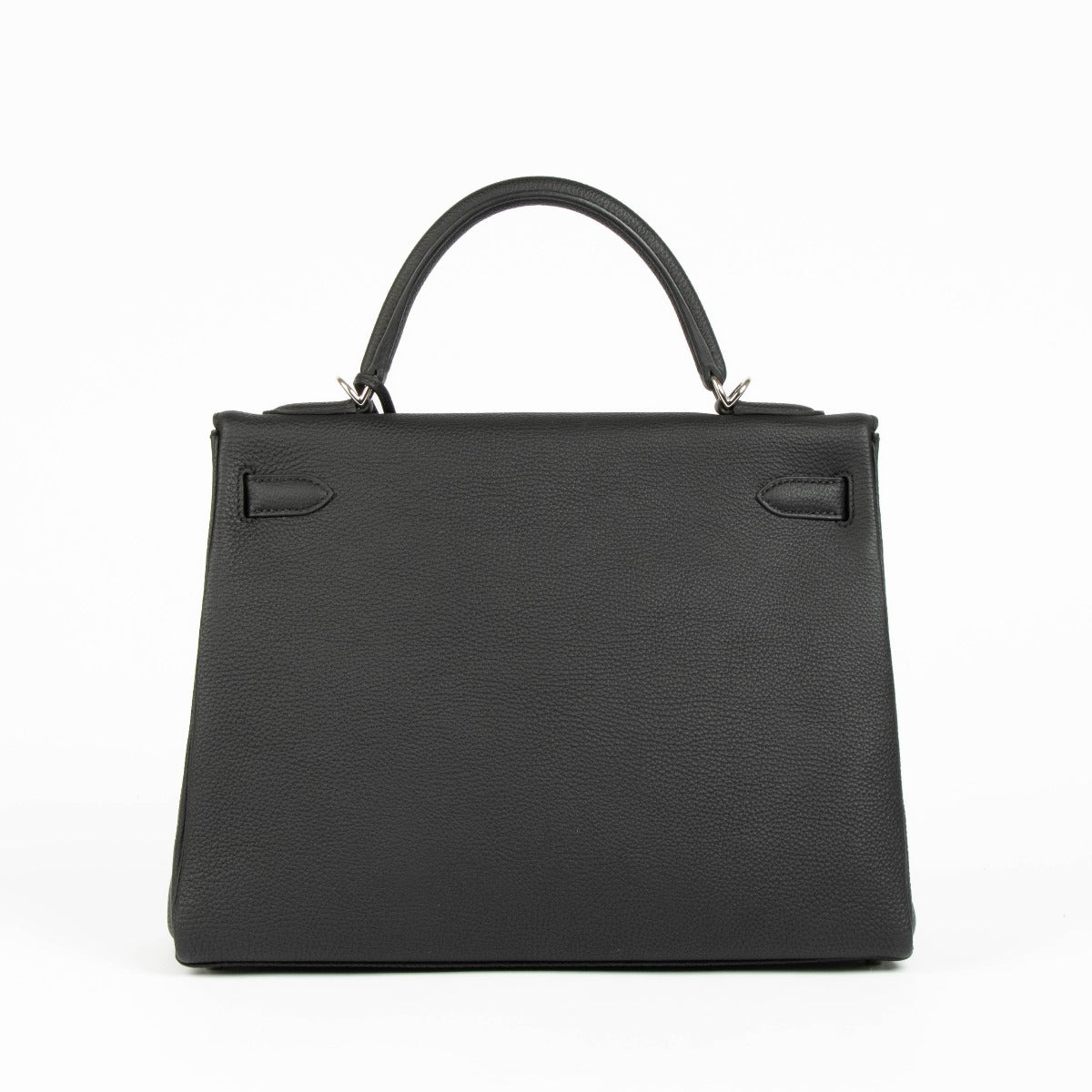 Hermès Kelly 32 Black Togo PHW