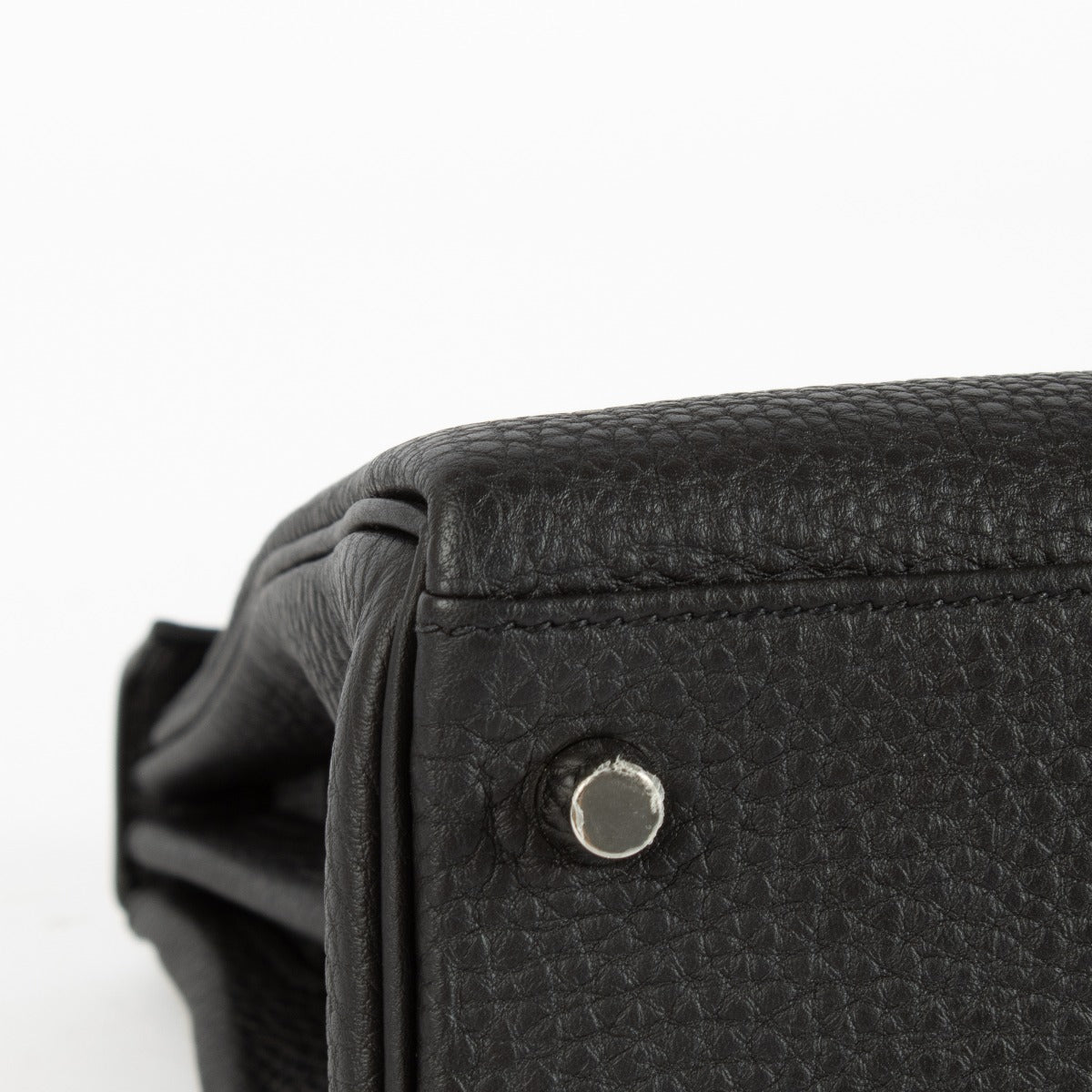 Hermès Kelly 28 Black Togo PHW