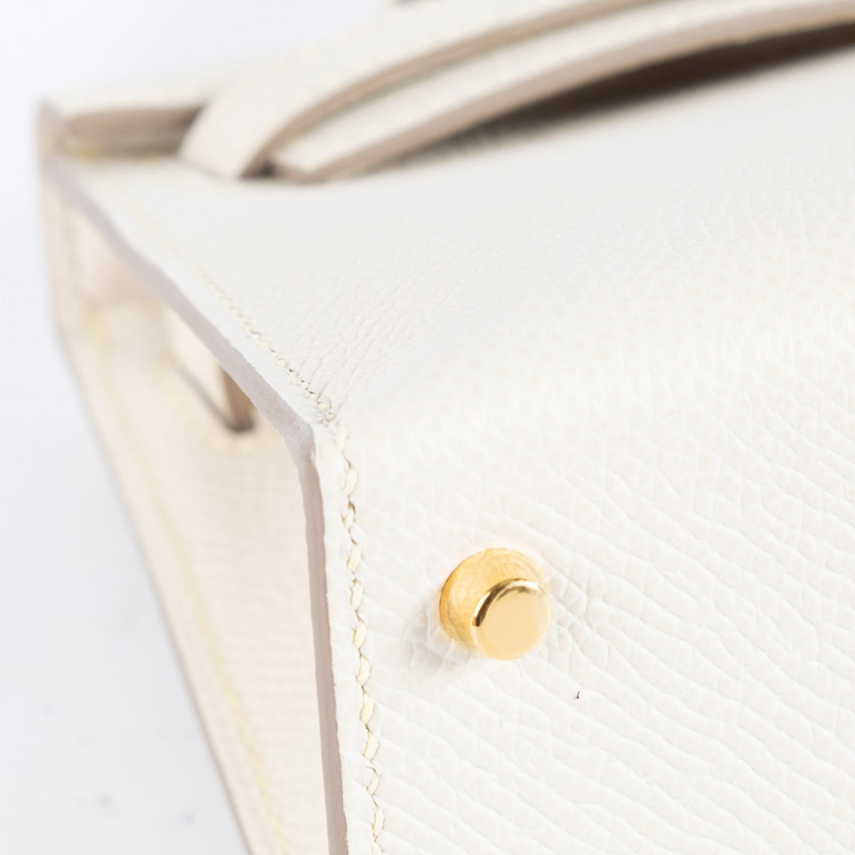 Hermès HSS Kelly Mini II Craie Epsom GHW