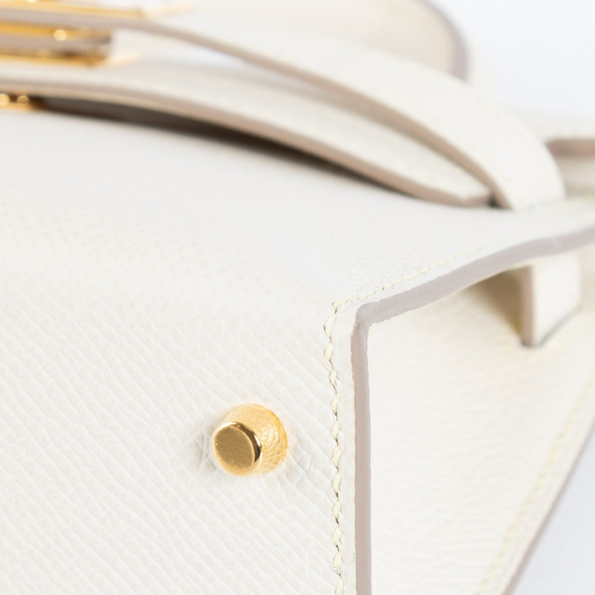 Hermès HSS Kelly Mini II Craie Epsom GHW