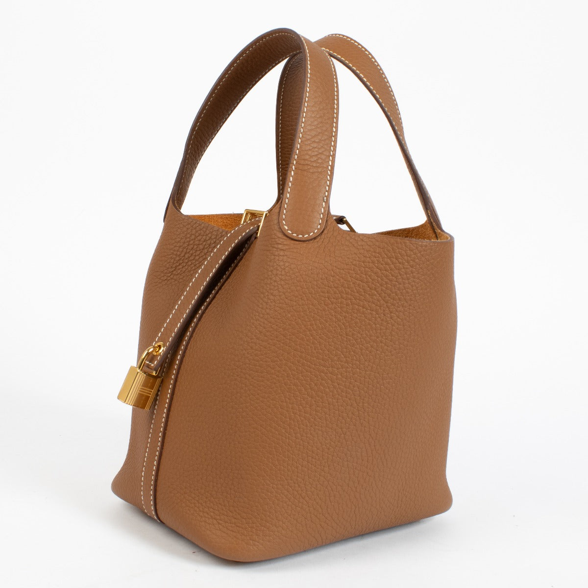 Hermès Picotin Lock 18 Gold Clemence GHW