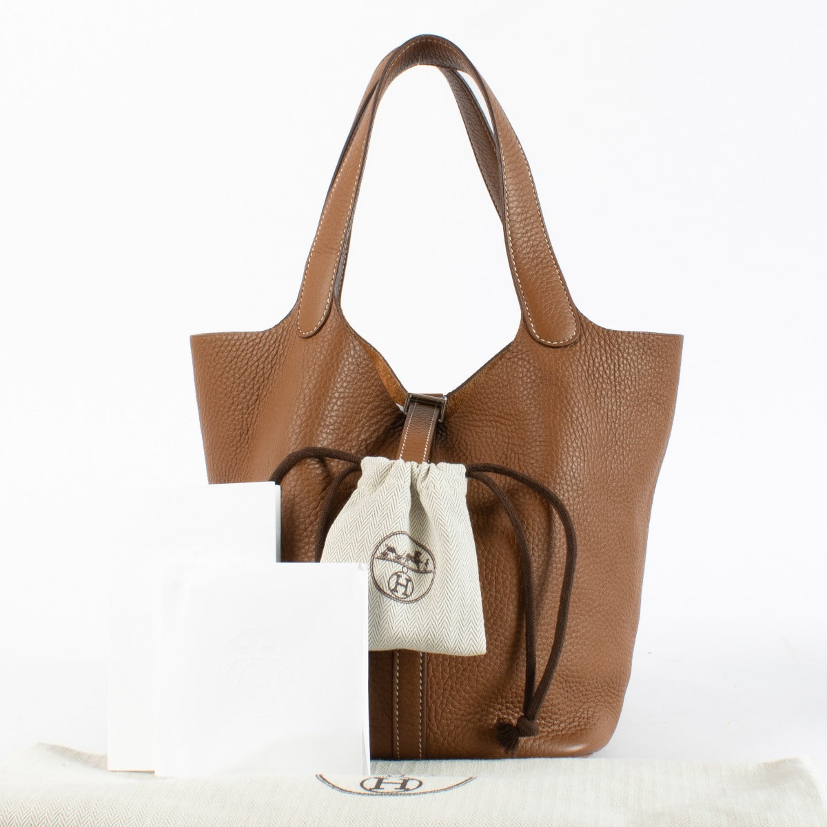 Hermès Picotin Lock 22 Goud Clemence PHW