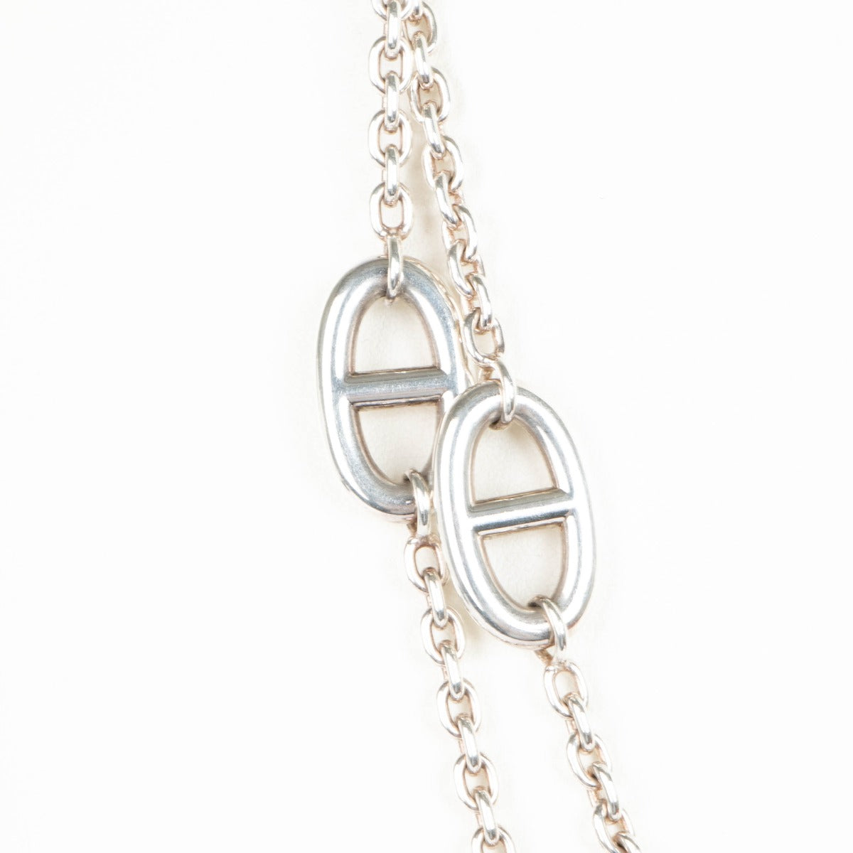 Hermès Sterling Zilveren Farandole 120 Lange Ketting