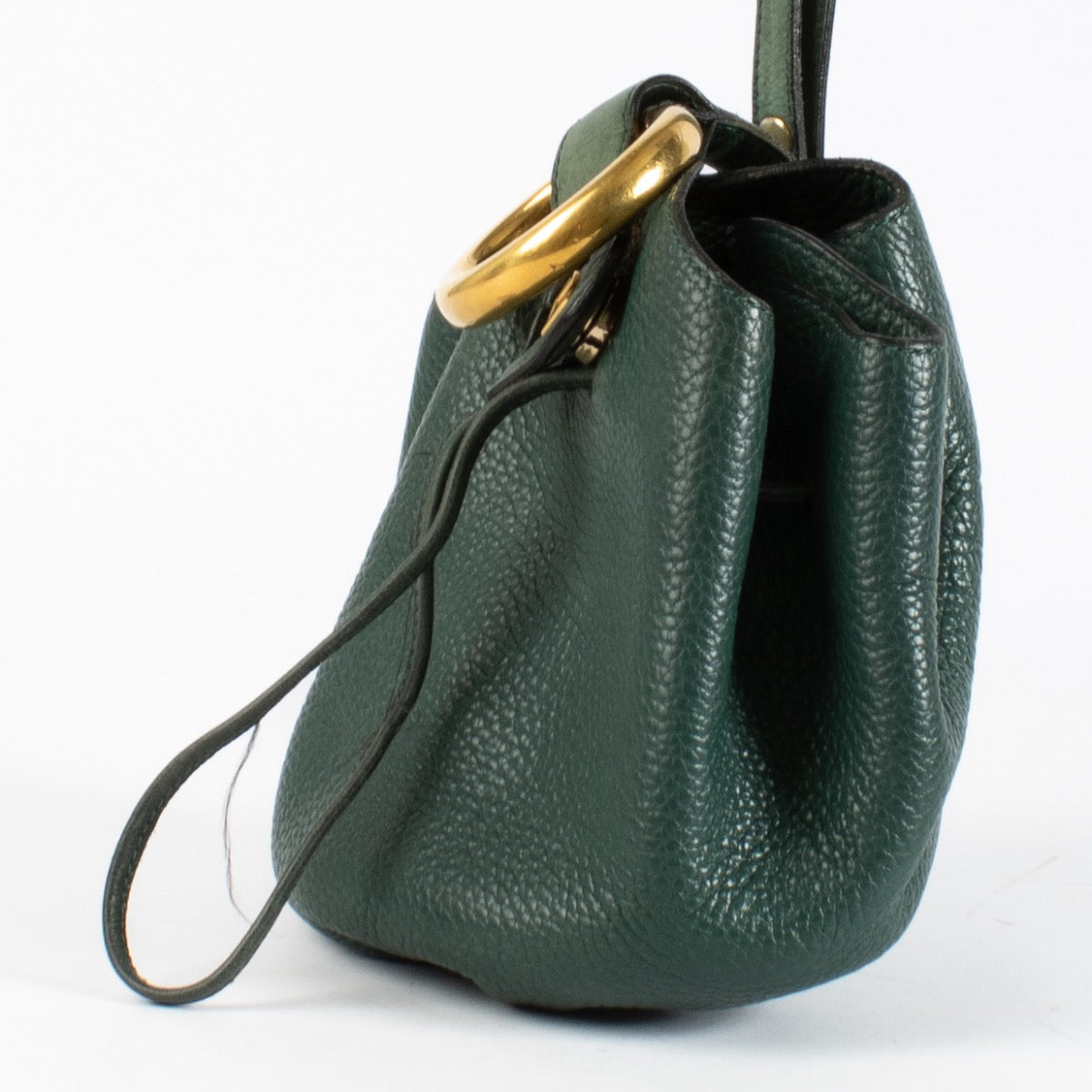 Delvaux Green Rose des Vents Pouch Bag for the best price at Labellov secondhand luxury in Antwerp and Knokke.