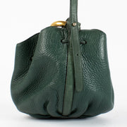 Delvaux Green Rose des Vents Pouch Bag for the best price at Labellov secondhand luxury in Antwerp and Knokke.