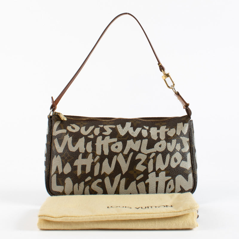 Louis Vuitton Monogram Grafitti Pochette bag