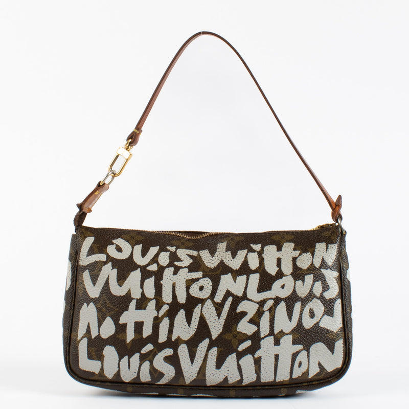 Louis Vuitton Monogram Grafitti Pochette bag
