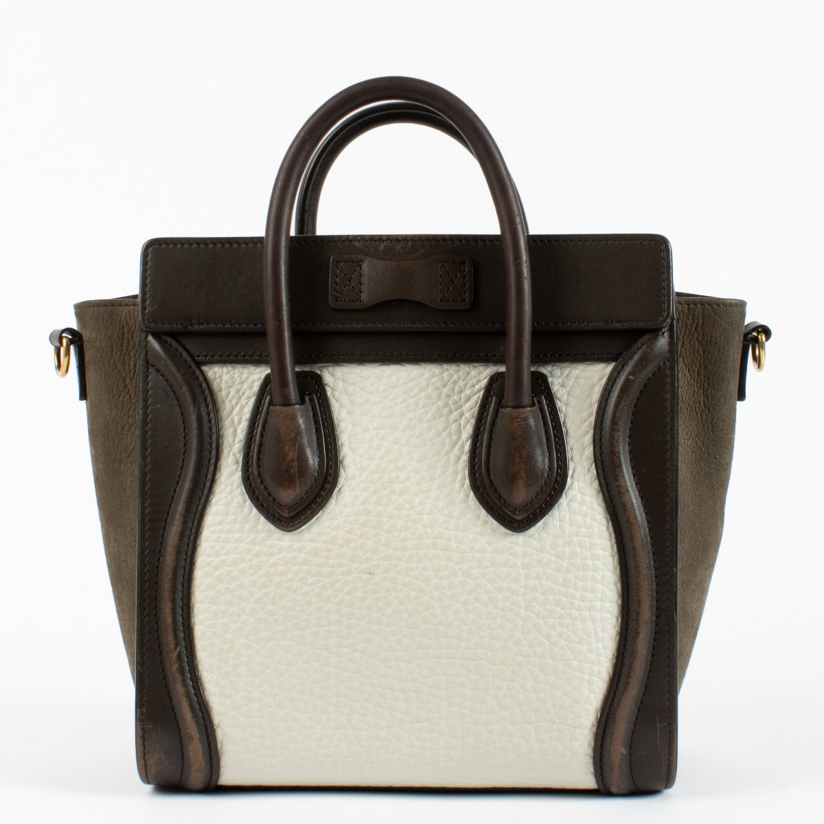 Authentic pre-loved Celine Multicolor Nano Luggage Bag on Labellov.com