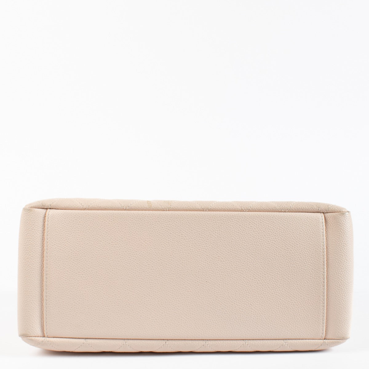 Authentic pre-loved Chanel Pale Pink Grand Shopping Tote Bag on Labellov.com