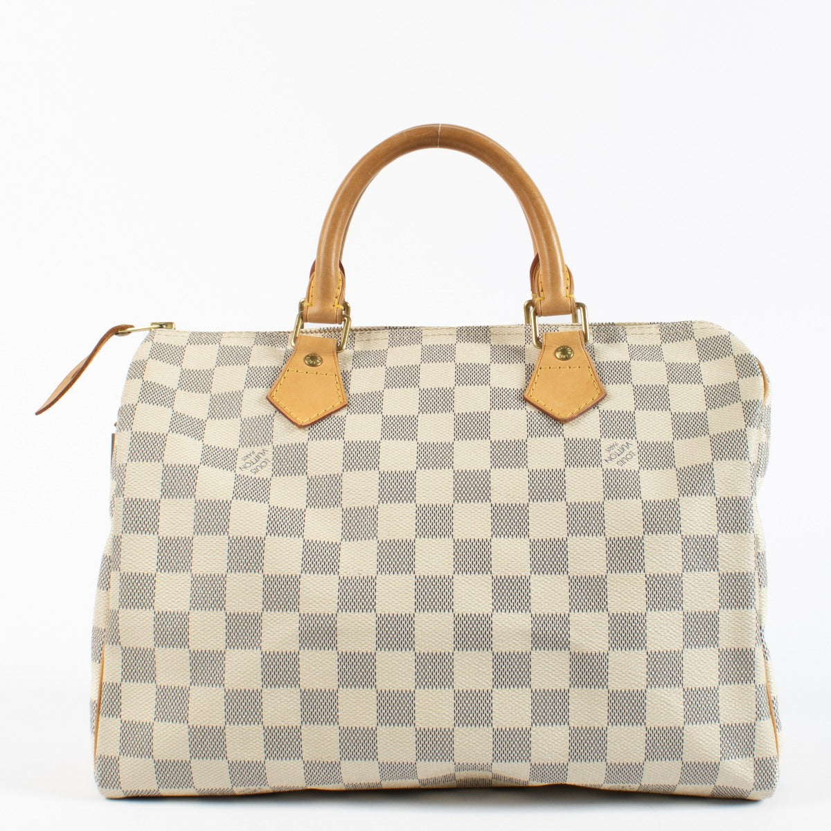 Authentic second hand Louis Vuitton Damier Azur Speedy 30 on labellov.com