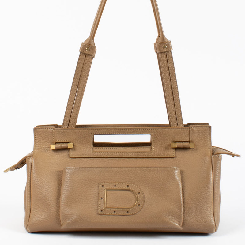 shop 100% authentic second hand Delvaux Beige Benjamin PM Shoulder Bag on Labellov.com