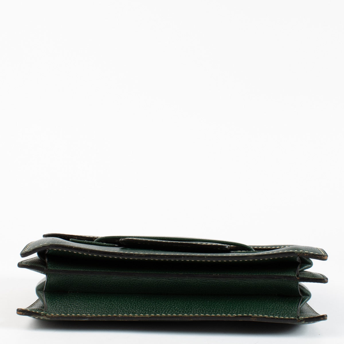 shop 100% authentic second hand Delvaux Green Leather Beau Fixe Bag on Labellov.com