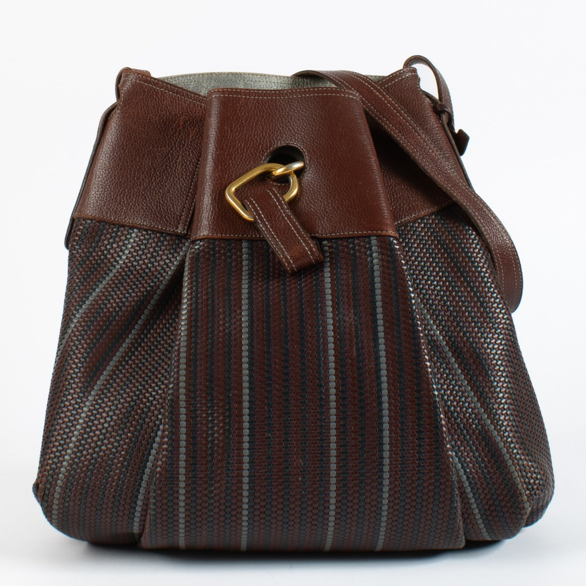 Shop the authentic Delvaux Multicolour Toile de Cuir Faust Bag at Labellov.com