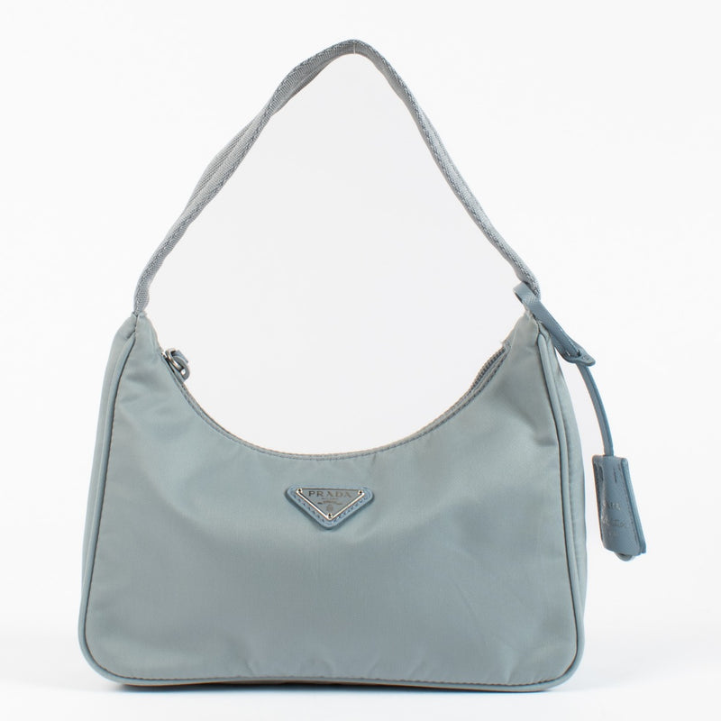 Authentic second hand Prada Blue Re-Edition 2000 Bag on Labellov.com