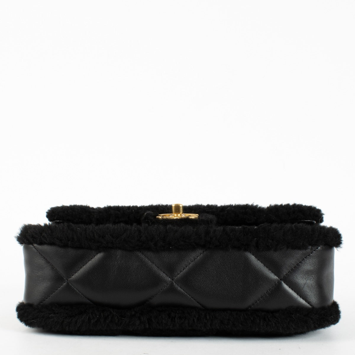 Chanel Black Shearling Flap Bag 2025 Collection at Labellov.com