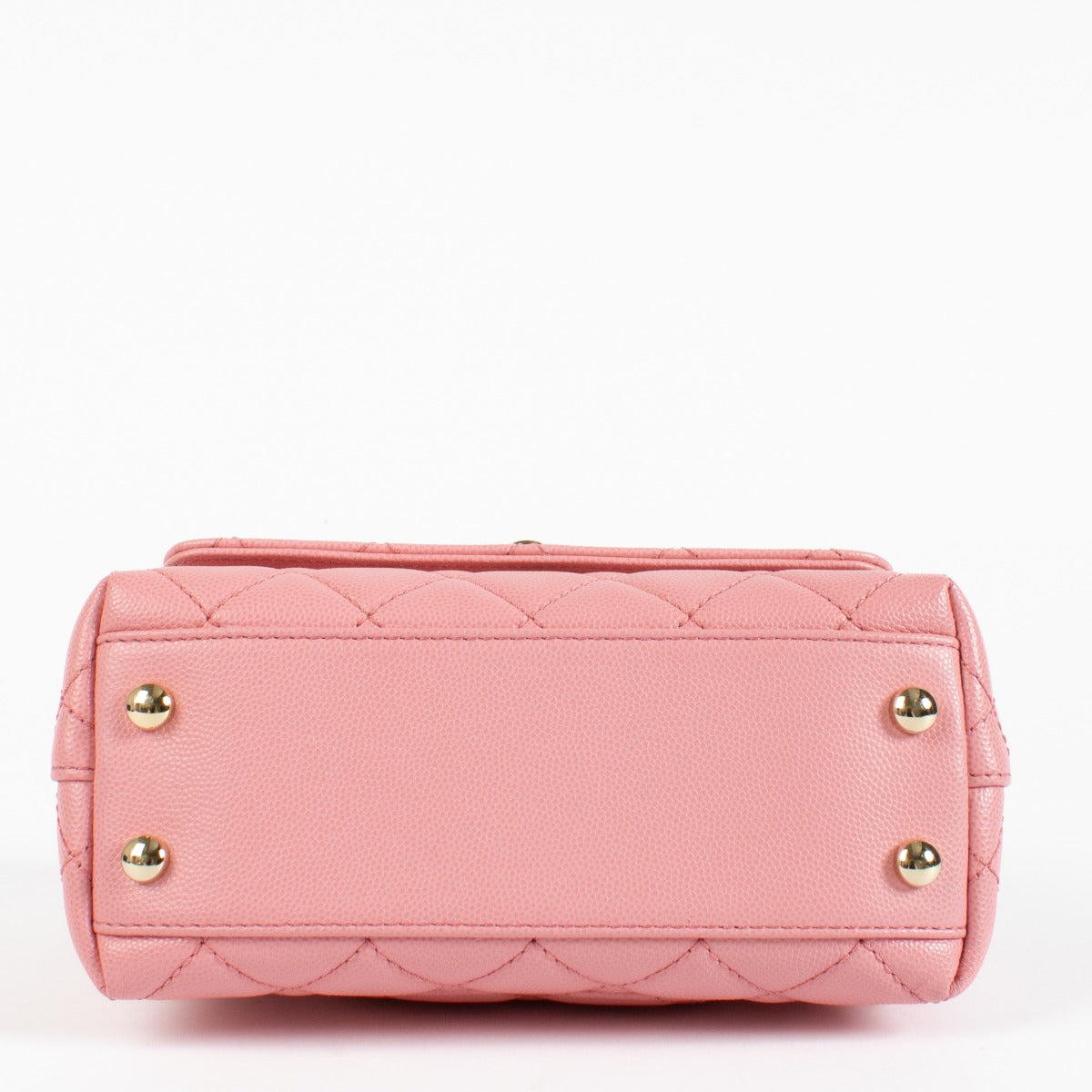Chanel Pink Caviar Mini Coco Handle Bag