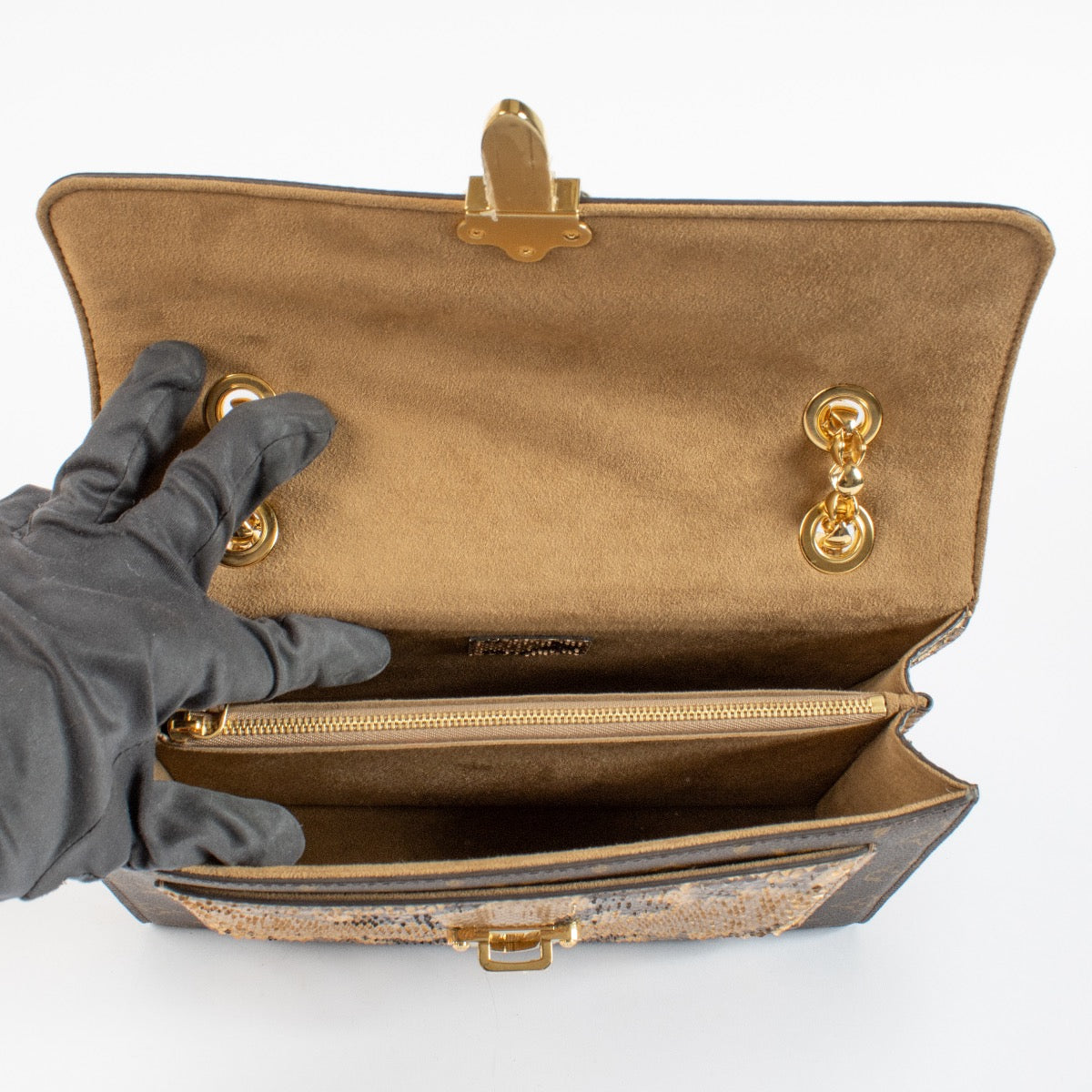 shop 100% authentic second hand Louis Vuitton Monogram Python Victoire Bag on Labellov.com