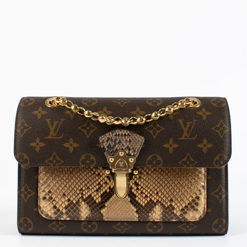 shop 100% authentic second hand Louis Vuitton Monogram Python Victoire Bag on Labellov.com