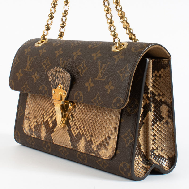 shop 100% authentic second hand Louis Vuitton Monogram Python Victoire Bag on Labellov.com