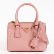 Authentic Second Hand Prada Galleria Mini Pink Saffiano on Labellov.com