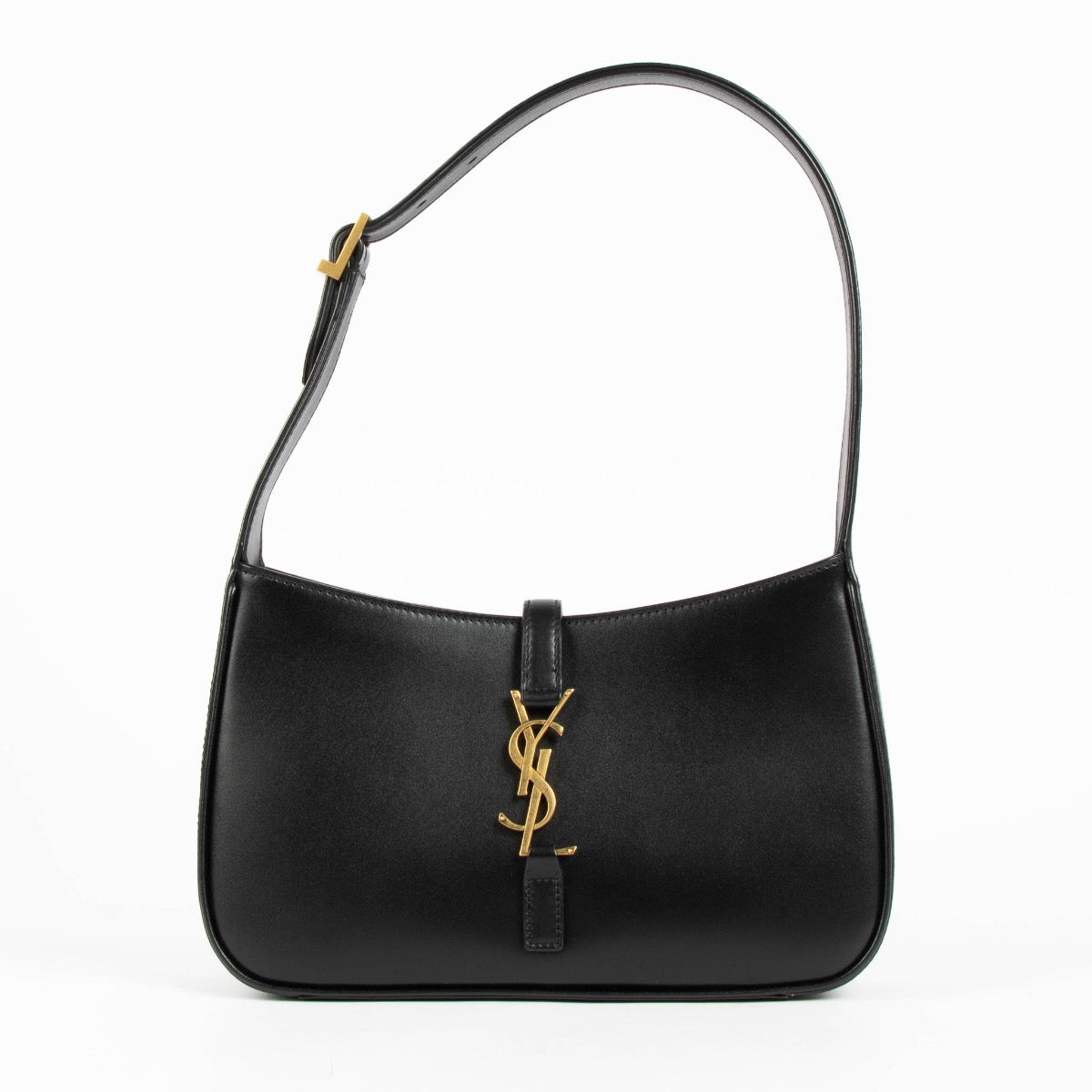 Authentic pre-loved Saint Laurent Black Le 5 à 7 Shoulder Bag on Labellov.com