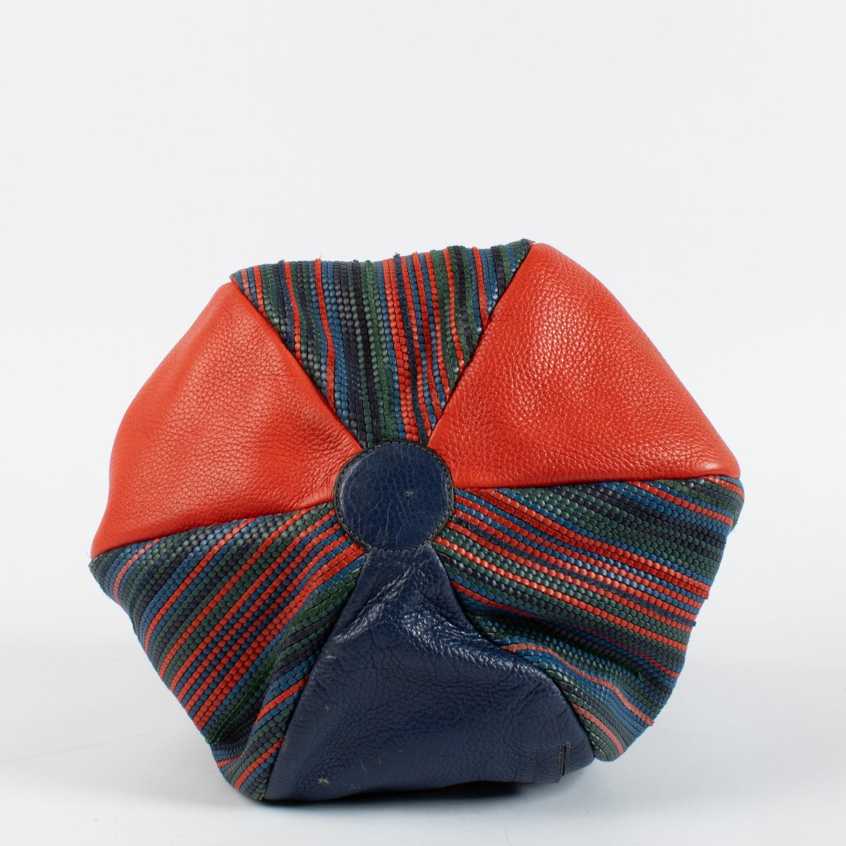 Authentic pre-loved Delvaux Multicolor Toile de Cuir Ecole Bag on Labellov.com