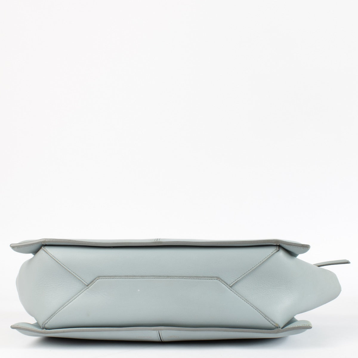 Celine Blauwe Medium Tri-Fold Tas