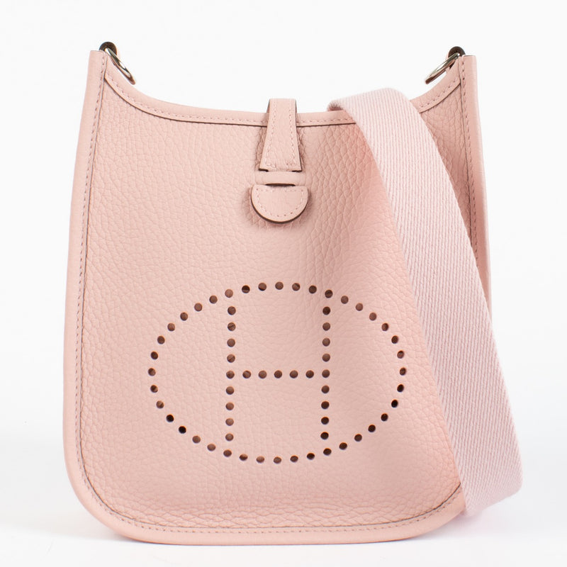 Hermès Evelyne 16 Rose Sakura Clemence PHW