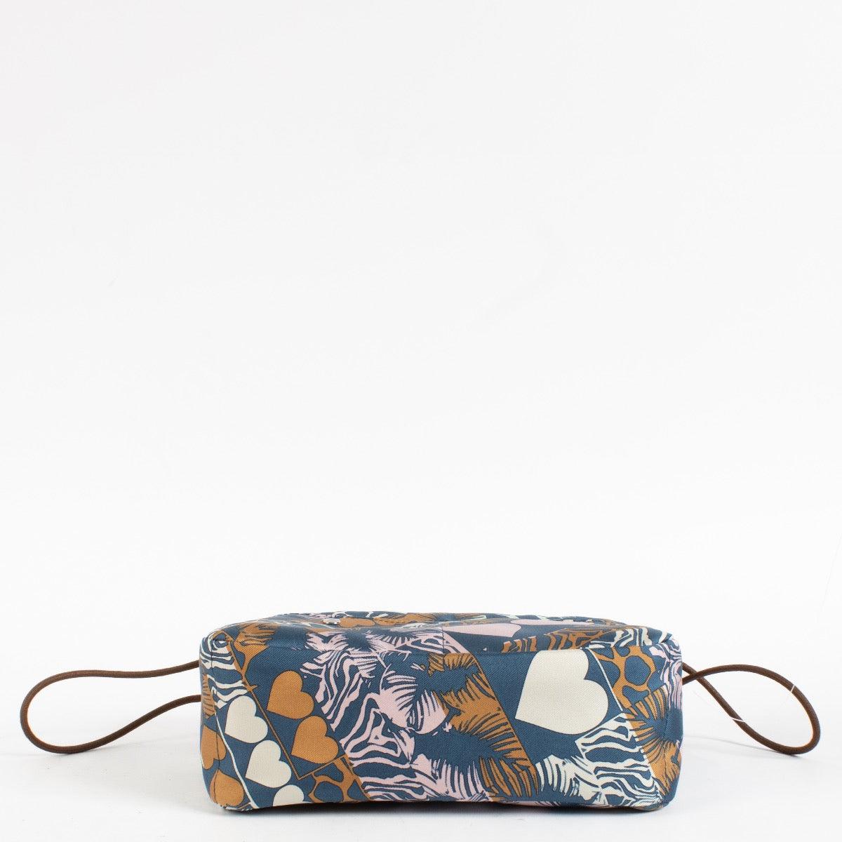 shop 100% authentic second hand Hermès Wild Printed Silk Barenia Calfskin Fourbi 20 Pouch on Labellov.com