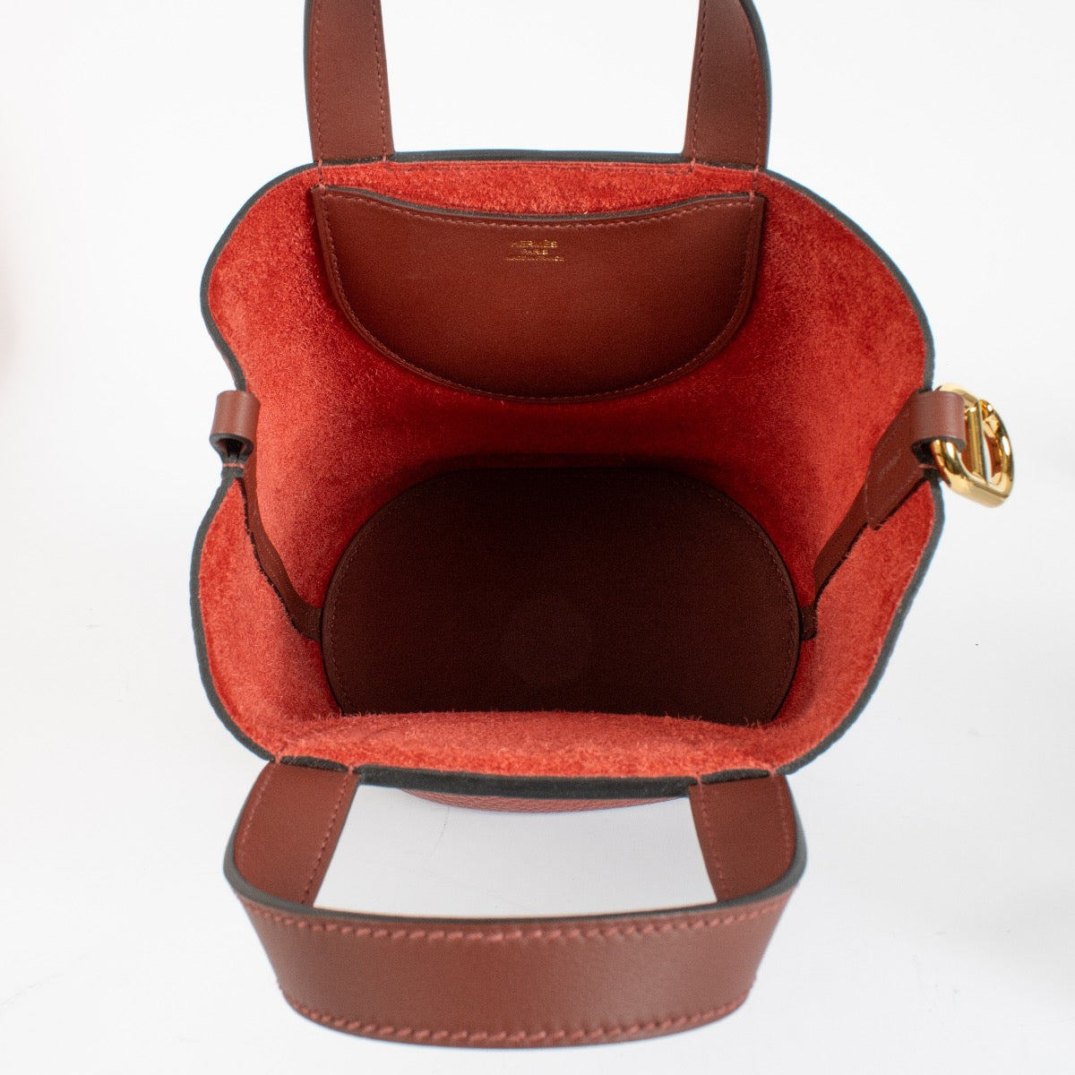 Hermès In-The-Loop 18 Rouge H Clemence GHW – Labellov