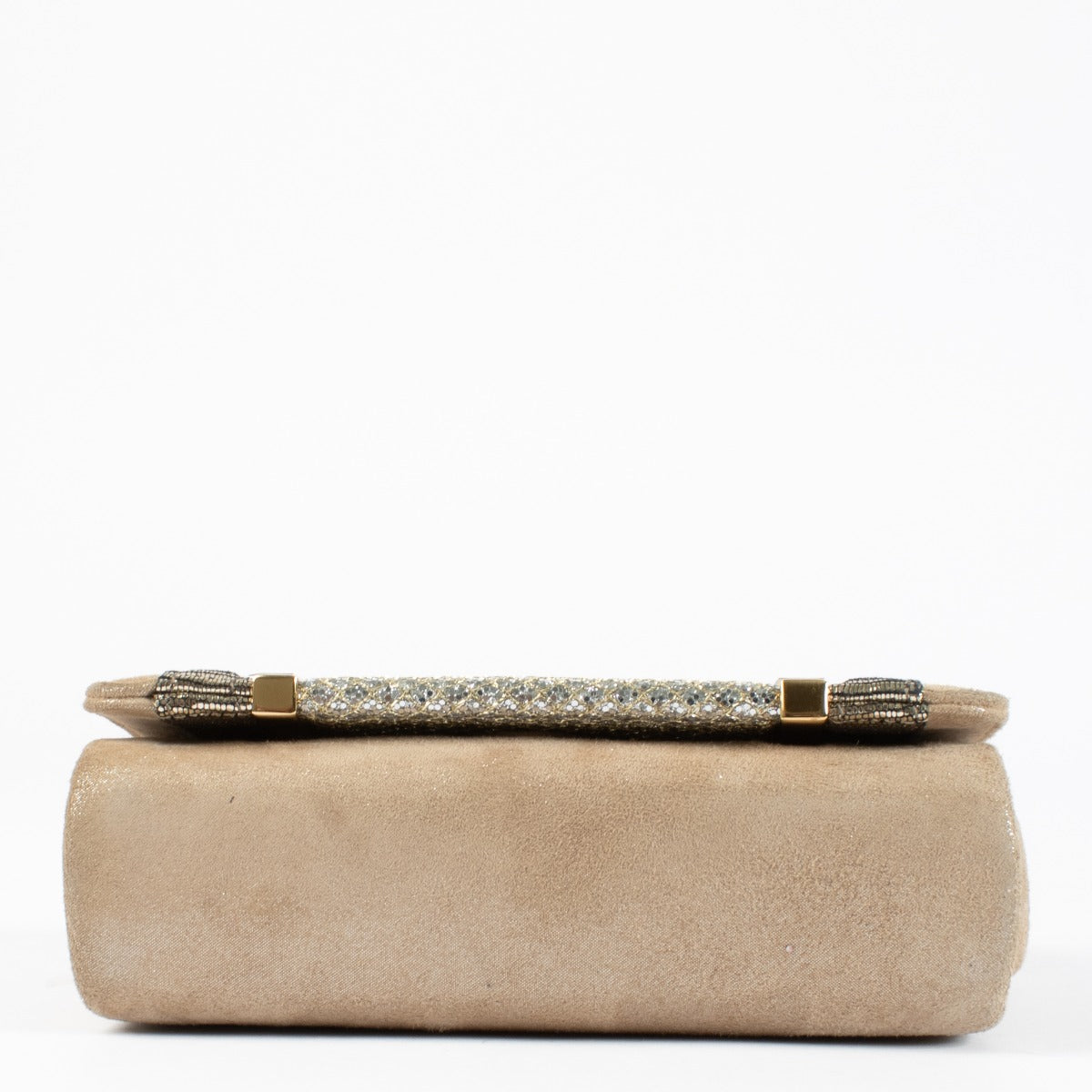 Authentic preloved Jimmy Choo Gold Ava Crossbody on Labellov.com