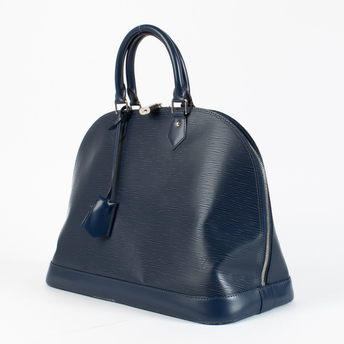 Authentic pre-loved Louis Vuitton Blue Alma GM on Labellov.com