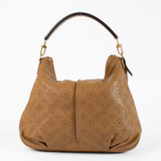 Authentic pre-loved Louis Vuitton Caramel Monogram Mahina Selene MM Bag on Lavellob.com