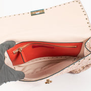 Authentic pre-loved Valentino Garavani Poudre Large Rockstud Spike Bag on Labellov.com