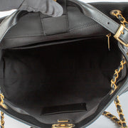 Authentic preloved Chanel Black Leather Shopping Bag on Labellov.com