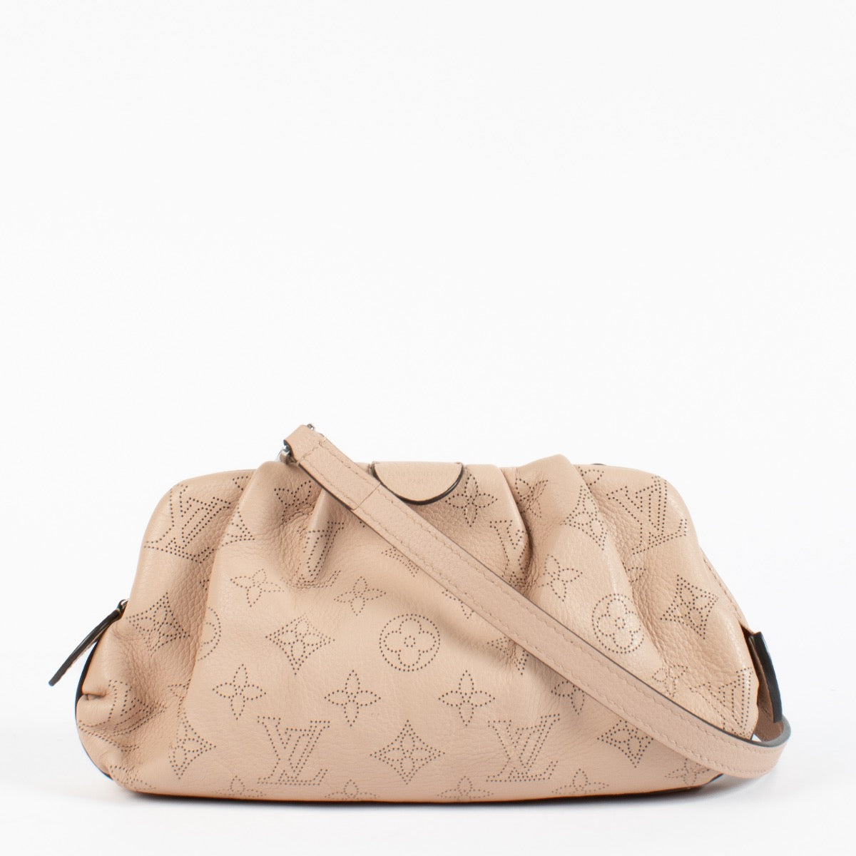 shop 100% authentic second hand Louis Vuitton Magnolia Mahina Perforated Scala Mini Pouch on Labellov.com