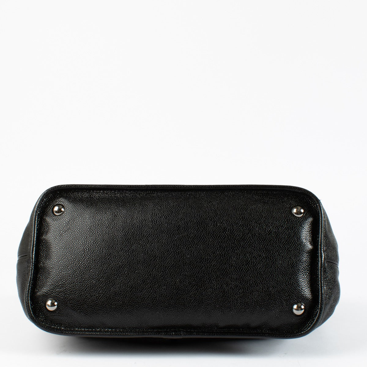 Chanel Zwart Glanzend Kaviaar Natural Beauty Tote Bag