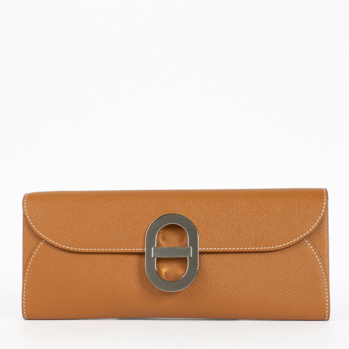 Hermès Maillon To Go Portemonnee Goud Epsom PHW