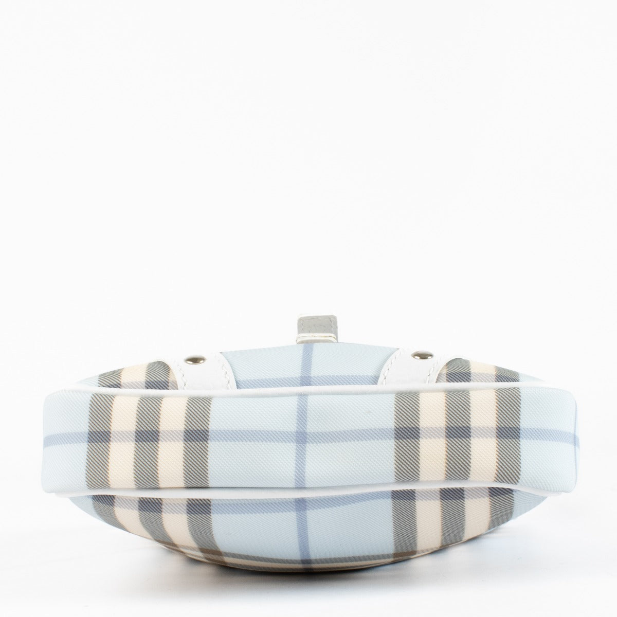 Authentic preloved Burberry Light Blue Check Bag on Labellov.com