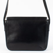 Authentic pre-loved Delvaux Blue Vintage Flap Bag on Labellov.com
