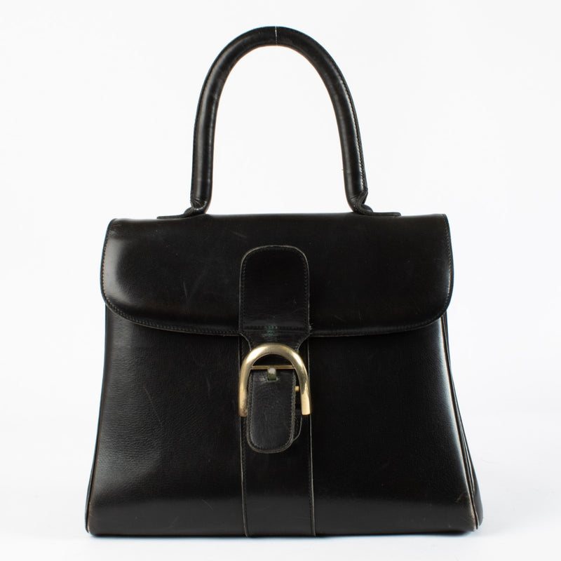 Authentic pre-loved Delvaux Vintage Black Brillant MM on Labellov.com