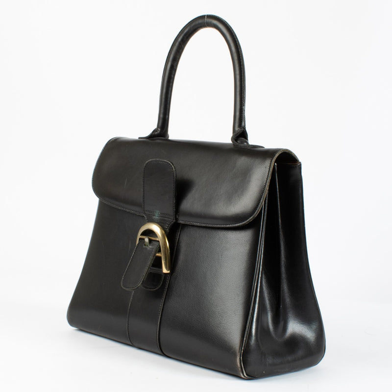 Authentic pre-loved Delvaux Vintage Black Brillant MM on Labellov.com